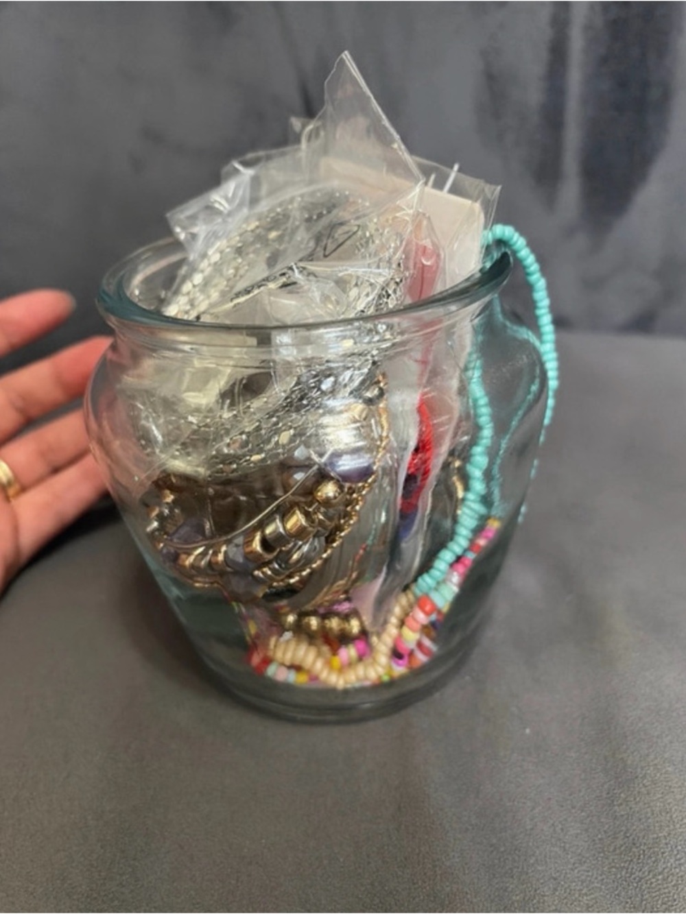 Assorted Women's Hair Accessories - Multicolor Beaded & Metallic Set